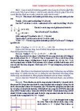 Các bài Toán bồi dưỡng học sinh giỏi Lớp 4